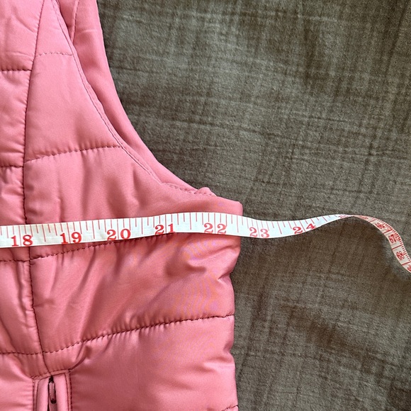 LOFT NWT Women's Rose Pink Quilted Puffer Vest XL Spring Layering Athleisure - Picture 7 of 9